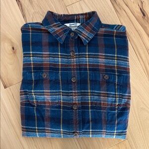 Duluth Button Up Blue Flannel Size XS